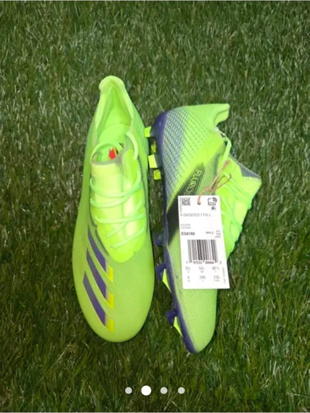 Adidas X Ghosted .1 Soccer cleats size 6
